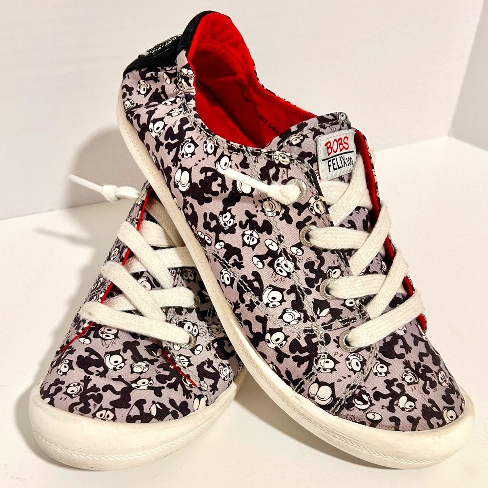Sketchers 100th Anniversary "Felix The Cat" Womens Sneakers, Rare!